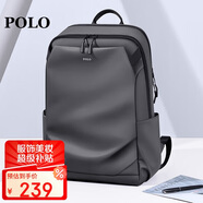 POLO商務(wù)雙肩包男士旅行背包書(shū)包16/17.3英寸電腦包生日禮物送男友