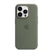 京營(yíng)Apple/蘋(píng)果14promax手機殼iphone14pro液態(tài)硅膠殼plus正品MagSafe磁吸透明保護套簡(jiǎn)約男女全包防摔 (橄欖色)MagSafe磁吸動(dòng)畫(huà)款 iPhone 14