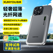 迅優(yōu)隨身wifi三網(wǎng)通免插卡無線wifi6車載4G路由器便攜式無限制流量移動(dòng)聯(lián)通電信全國通用2025款5GXY15B 【升級充電款展銳】10通道+WIFI6Pro三網(wǎng)通 不限速不虛標(biāo)月享1500G流量
