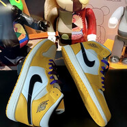 CLENIKEED【莆田純原版本】(Nike) Air AJ1 喬1兔八哥高幫籃球鞋黑白熊貓芝 aj1高幫湖人 43