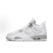 AEDG莆田純原AIR喬4 AJ4 白水泥 電母 實(shí)戰籃球鞋 實(shí)戰防滑籃球鞋 AJ4-白奧利奧 42