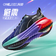 玩覓onemix避震鞋跑步爽跑鞋專(zhuān)業(yè)跑步鞋厚底減震運(yùn)動(dòng)鞋情侶鞋子夏季款 繽麗紫 42