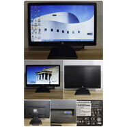 聯(lián)想晨星（LENOVO DAYSTAR）二手聯(lián)想17寸19寸20寸22液晶電腦VGA監控工控機屏幕VGA壁掛顯示器 精品-18.5寸惠普LED  VGA接口   分辨 套餐一