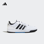 adidas ENTRAP休閑低幫運(yùn)動板鞋男女少年感復(fù)古籃球鞋阿迪達(dá)斯 白色/黑色     37