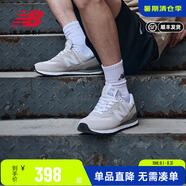 NEW BALANCE NB男鞋女鞋574情侶復(fù)古休閑鞋運動鞋跑步鞋ML574EVG/EVN/EVW ML574EVW 44 （腳長28cm）