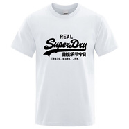 Superdry2025夏季速干潮牌3D印花男T恤舒適 BHUI-322 3XL 145-160斤