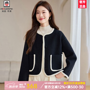 AEMAPE輕奢高端時(shí)尚新款2025女裝春秋季薄外套簡(jiǎn)約舒適休閑百搭日常外套 白灰 均碼