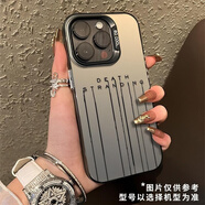 華可死亡擱淺周邊手機1殼各種型號【定制】二次元動(dòng)漫卡通 LSRM1714【彩銀月光黑】 蘋(píng)果12PROMAX