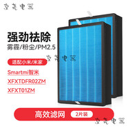 米家智米新風(fēng)濾芯XFXT01ZM/XFXTDFR02ZM新風(fēng)機濾網(wǎng) 智米新風(fēng)濾網(wǎng)(兩片)
