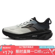 361度男鞋運動(dòng)鞋2024年秋季新款361度男常規跑鞋 光子灰/曜石黑 39