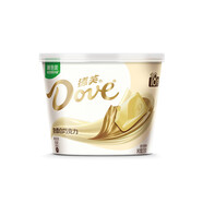 德芙（Dove）絲滑牛奶巧克力碗裝休閑零食送禮在家美味分享裝252g 奶香白巧碗裝216g