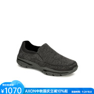 斯凱奇（SKECHERS）男款運動(dòng)休閑鞋一腳蹬抓地低幫美國直郵 單層 GREY 10