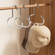 家の物語(yǔ)整理師推薦帽子收納神器家用衣服包掛鉤免打孔帽子圓環(huán)衣架不變形