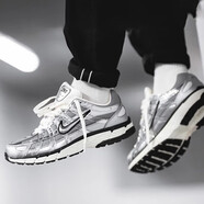 耐克（NIKE）官方 男鞋 25夏新款P-6000復(fù)古運動休閑鞋耐磨緩震透氣低幫慢跑鞋 CN0149-001/P-6000【金屬銀】 40 碼（內(nèi)長250mm）