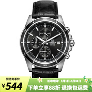 卡西歐（CASIO）手表男 高端商務(wù)EDIFICE 三眼防水賽車(chē)指針石英男表 EFR-526L-1A
