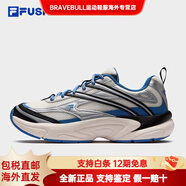 斐樂(lè )（FILA）光跡鞋丨FUSI男鞋2025夏季新款透氣運動(dòng)鞋男跑鞋跑步鞋 奶白_高潮藍-ND 39