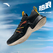 安踏（ANTA）KT3team|籃球鞋男春夏湯普森防滑減震學(xué)生男士實戰(zhàn)運動鞋子 【熱浪-皮網(wǎng)】考拉灰/檸檬黃 42