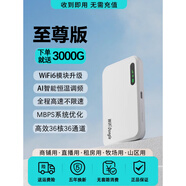 小訊智能【送一年流量】隨身wifi5g無限流量2025雙頻移動(dòng)wi-fi6無限速流量4g路由器車載全國(guó)通用5g 5GHZ雙頻三網(wǎng)通珍珠白36核36通道版 10G/月*1個(gè)月