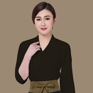 淘茲朗SPA養(yǎng)生館氣質(zhì)技師工作服套裝夏季新款足療夜店店工作服女顯瘦 黑色中袖單上衣 S