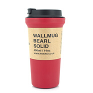 RIVERSsleek便攜隨行杯隨手杯 咖啡杯子耐熱防燙防漏杯lid 大款 lid 400ml 紅色