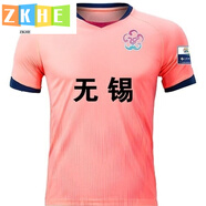 ZKHE2025江蘇城市足球聯(lián)賽蘇超常州球迷足球上衣T恤短袖比賽球迷隊服 無錫 默認有標 4XL 155-170斤