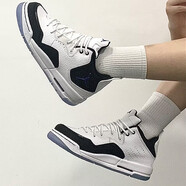 耐克耐克NIKE男鞋女鞋 秋秋新款情侶運動鞋AJ中高幫籃球鞋復(fù)古氣墊緩 AR1002-104女款/AR1000-104男款 41
