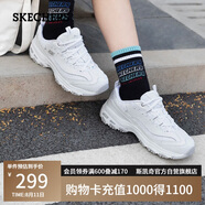 斯凱奇（Skechers）女鞋夏季厚底老爹鞋百搭透氣熊貓鞋軟底舒適外穿休閑運(yùn)動鞋11959