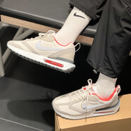 耐克（NIKE）官方艦店男鞋 2025春季新款A(yù)IR MAX氣墊鞋緩震休閑鞋運(yùn)動(dòng)鞋跑步鞋 DQ3991-003/灰白紅 44.5