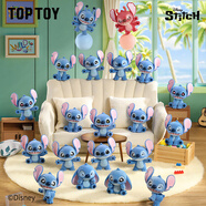 TOP TOY史迪奇MINI絨絨系列史迪仔迷你萌粒盲袋手辦女生生日禮物 端盒