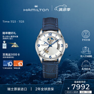 漢米爾頓（Hamilton）漢密爾頓瑞表男 爵士開心鏤空機械表 時尚百搭輕奢 禮物送男士