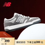 NEW BALANCE NB官方板鞋男鞋女鞋復(fù)古休閑平底鞋低幫百搭運(yùn)動(dòng)鞋BB480L系列 淺灰色/深灰色 BB480LEC 40 (腳長(zhǎng)25cm)