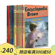 Encyclopedia Brown 百科全書小布朗 英文原版 兒童章節(jié)小說書 15冊合售 中小學(xué)英語閱讀提升課外讀物 . 夢想童趣城