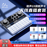 魅聲G9聲卡直播設備全套抖音快手主播全民k歌錄音喊麥戶(hù)外唱歌麥克風(fēng)手機電腦通用專(zhuān)業(yè)外置調音臺套裝 G9單聲卡 標配【無(wú)損音質(zhì)專(zhuān)業(yè)調音臺聲卡】