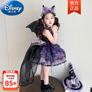 迪士尼（Disney）女童甜美洛麗塔庫洛米公主裙套裝兒童cos服裝春夏裝生日禮服裙子 庫洛米【拖尾】 單拍不發(fā) 140 身高125cm左右 體重48-52斤