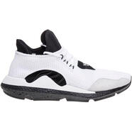 Y-3男士白面緩震輕便跑步板鞋 White 44.5