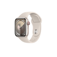 Apple Watch Series?9(GPS+蜂窩網(wǎng)絡(luò))；41mm星光色鋁金屬表殼星光色運(yùn)動(dòng)型表帶S/M MRJE3CH/A*企業(yè)專享