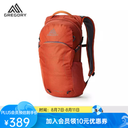 GREGORY格里高利 NANO蜂鳥(niǎo) 男女旅行戶外徒步背包登山包通勤雙肩背包18L 18L-火花橙