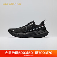 安踏（ANTA）冠軍戶外系列云雀氮科技城際路跑通勤輕戶外越野支撐回彈跑鞋 基礎(chǔ)黑男-4 39 (245mm)