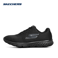 斯凱奇（Skechers）女鞋秋季新款休閑運動鞋網面透氣舒適防滑耐磨戶外跑步鞋14804 全黑色/14804-BBK 39