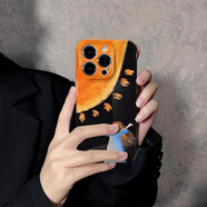 小莓介油畫(huà)太陽(yáng)情侶適用oppofindx8s手機殼OPPOReno3油畫(huà)FindX7二合一reno12菲林11小眾一加13全包保護套 太陽(yáng)女孩-菲林精孔光面 OPPO Reno14