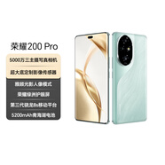 榮耀200 Pro 旗艦級青海湖電池 綠洲護眼屏 雅顧光影主攝 16+512 天海青 拍照 AI 新款5G手機 國家補貼