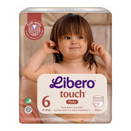 LIVEDO直郵瑞典進口 麗貝樂男女寶寶紙尿褲拉拉褲超市采 touch pants13-20kg 6號