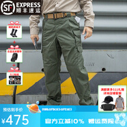 5.11（TACTICAL SERIES ）寬松戰(zhàn)術(shù)褲 511戶外舒適透氣滌棉工裝褲耐磨防刮軍迷褲子74273 軍綠色 32/32（腰2尺5-2尺6 褲長108cm）