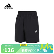 adidas【滔搏運動】阿迪達斯男子戶外日常健身寬松運動訓(xùn)練休閑短褲 IC6976 M