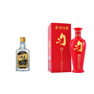 五糧液（WULIANGYE） 尖莊小酒 濃香型 50度 100ml 1瓶+勻酒 紅醬 醬香型 53度 500mL 1瓶