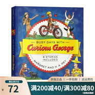 英文原版 Curious George 好奇猴喬治 32個故事大合輯 汪培珽書單推薦第3階段 綠山墻 Busy Days with 8個故事精裝合集 綠山墻圖書