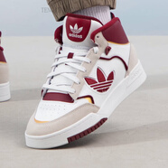 阿迪達(dá)斯 （adidas）三葉草男鞋冬季紅色新年復(fù)古籃球休閑高幫板鞋IF4322 IF4322 40.5