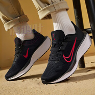 耐克（NIKE）官方 男鞋 25夏新款舒適透氣網(wǎng)面鞋運動休閑鞋輕盈減震跑步鞋子男 【主推】FD6033-黑紅 43 內(nèi)長275mm