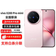 vivoX200 Pro mini 手機 全網(wǎng)通5G雙卡 蔡司超級長焦 5700mAh藍(lán)海電池 X200 Pro mini 微粉 12GB+512GB 簡配+全國聯(lián)保+版本咨詢客服