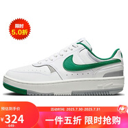 耐克NIKE運動板鞋女緩震GAMMA FORCE運動鞋DX9176-106白/綠36.5